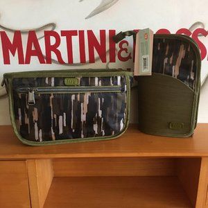 LUG - Parasail & Canoe cosmetic set in Riverwalk Olive - NWT